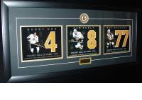 Boston Bruins HOF triple - Orr, Neely & Bourque